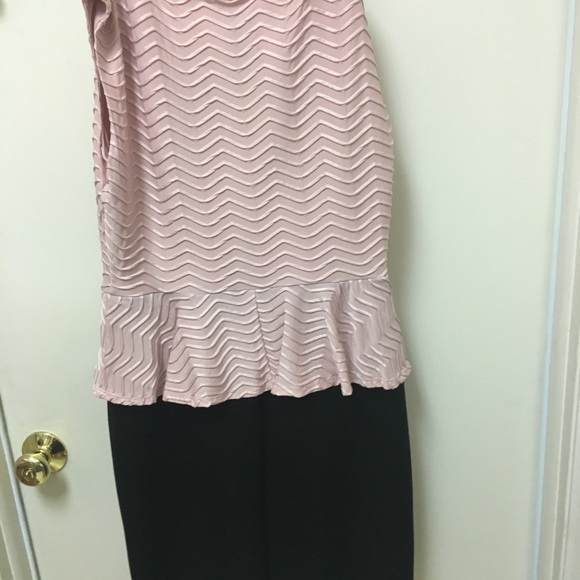 Dress Enfocus Black Pink elegant - Picture 4 of 5